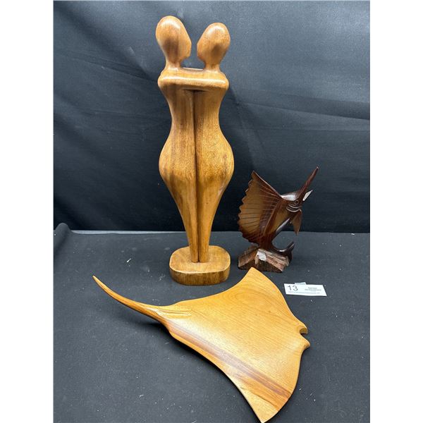 Vintage Wood Home Décor Lot