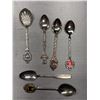 Image 3 : Old Cigar Box Full of Silver Plated Souvenier Spoons