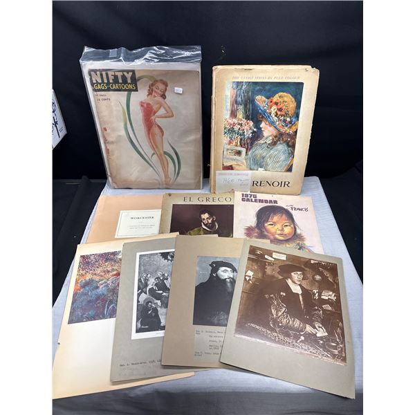 Vintage 1940s Nifty Gags and Cartoon Magazines and Other Magazines