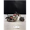 Image 4 : 2 Very Nice Folk Art Pieces Motorcycle and Tractor