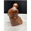 Image 5 : Vintage Décor Lot Ceramic Figure, Terracotta Bowl, Etc