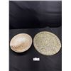 Image 1 : Aztec Sun Stone Garden Art + Vintage Ceramic Bowl