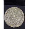 Image 2 : Aztec Sun Stone Garden Art + Vintage Ceramic Bowl