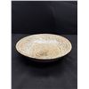 Image 4 : Aztec Sun Stone Garden Art + Vintage Ceramic Bowl