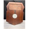 Image 3 : Cool Vintage Patio Décor Lot Cowbell and Rusted Metal Wall Thermometer
