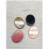 Image 5 : Vintage Silver Interchangeable Rhinestone Ring Very Cool!