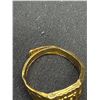 Image 3 : 24K Gold Plate Men's Ring C.1900's