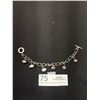 Image 1 : Genuine Gray Pearl Silver Bracelet Classy!