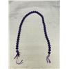 Image 2 : Vintage Purple Jade Beads C.1900's