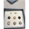 Image 4 : Vintage Interchangeable Genuine Pearl Silver Ring Very Cool! C.1980's
