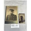 Image 1 : Old Photograph of Russian Soilder and Old Tin Photograph