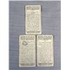 Image 5 : 2 Military Hat Badges and 3 RAF Badges Cigarette Cards