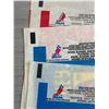 Image 3 : Misc Sports Lot, 1950's Edmonton Football Change Pouch, 2 Old Photos, 3 1970's Vintage Hockey Card W