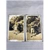 Image 4 : Misc Sports Lot, 1950's Edmonton Football Change Pouch, 2 Old Photos, 3 1970's Vintage Hockey Card W