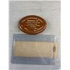Image 6 : Misc Sports Lot, 1950's Edmonton Football Change Pouch, 2 Old Photos, 3 1970's Vintage Hockey Card W