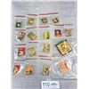 Image 2 : Lot of 7 Looney Tunes Prism Vending Machine Stickers and a Lot of Old Comic Stamps