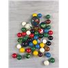 Image 2 : Bag of Vintage Marbles and Old Golf Shoe Spike Wrench in Box