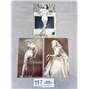 Image 1 : Lot of 3 Vintage Pinup Postcards/Exhibits Maimi Van Doren +