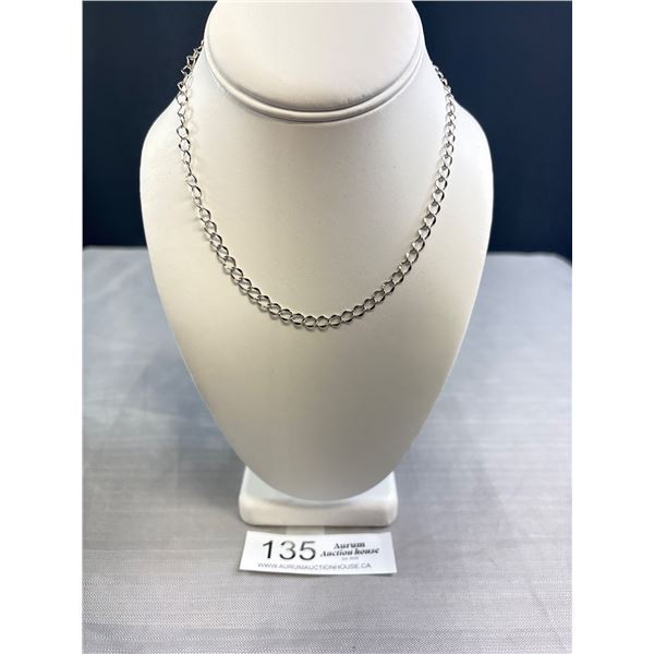 Vintage Marked .925 Sterling Large Link Chain Very Nice!