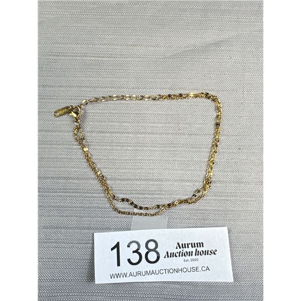 Vintage Marked 18K GP Chain Nice!