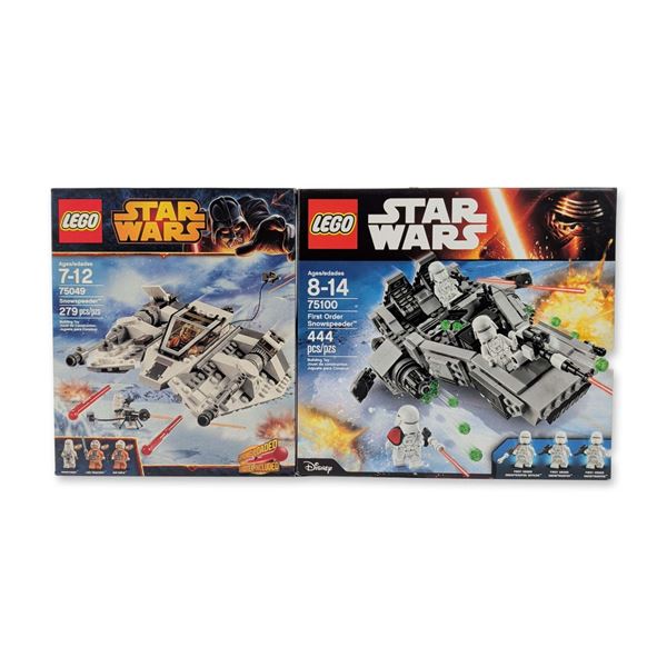 A Pair of LEGO Star Wars Snowspeeder Sets