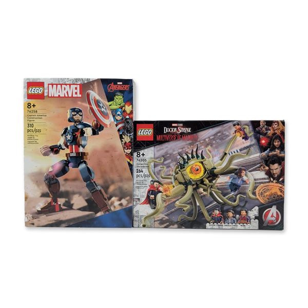 Two LEGO Marvel Studios Building Sets, Avengers & Doctor Strange