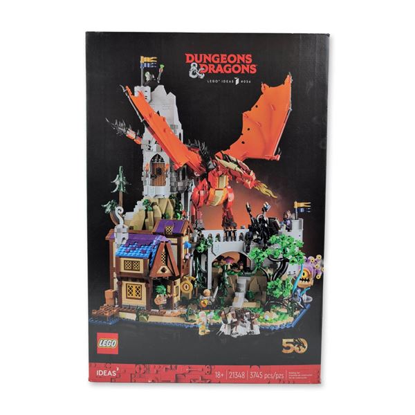 LEGO Ideas Dungeons and Dragons Red Dragons Tale Set 21348