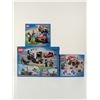 Image 3 : Three LEGO City Police and Fire Building Sets