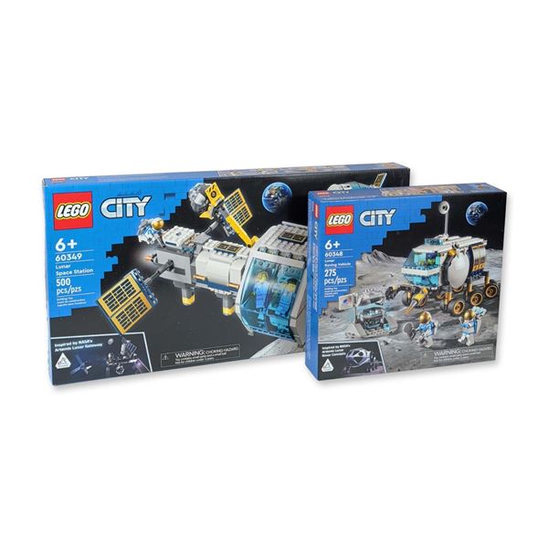 2 LEGO City NASA Artemis Sets