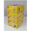 Image 3 : 4 LEGO Creator Postcard Building Sets