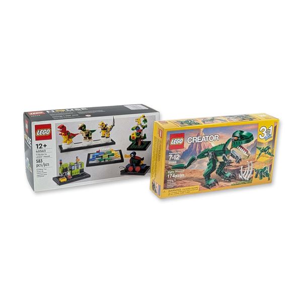 Two LEGO House 40563 and Creator 31058 Building Sets