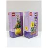 Image 2 : Two LEGO Limited Edition Flower Building Sets