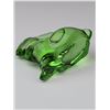 Image 3 : Moser Green Crystal Bunny Paperweight