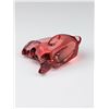 Image 4 : Moser Red Crystal Bunny Paperweight