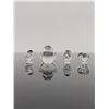 Image 2 : Set of Four Swarovski Faceted Crystal Bird Figurines