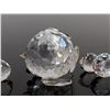 Image 4 : Set of Four Swarovski Faceted Crystal Bird Figurines