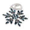 Image 1 : Swarovski NYC Limited Edition Light Blue Gema Holiday Snowflake Ornament
