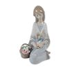 Image 1 : Lladro Porcelain Figurine, Flower Song 1007607