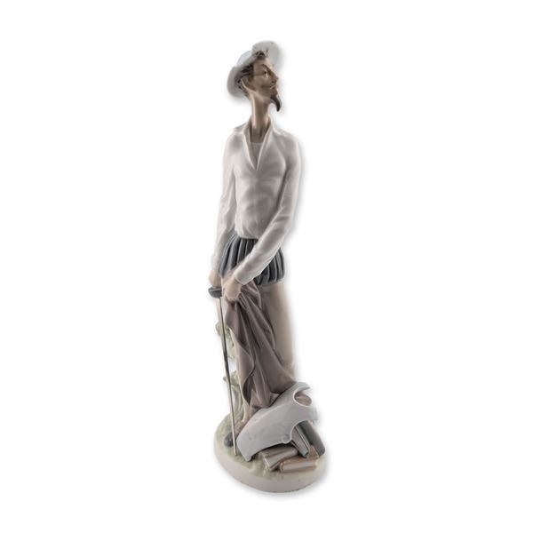 Lladro Porcelain Don Quixote Standing Figurine