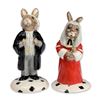 Image 1 : 2pc Royal Doulton Bunnykins Ceramic Judge and Lawyer Figurines
