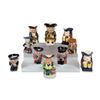 Image 1 : 10pc English Ceramic Character Jugs
