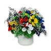 Image 1 : Vintage French Beaded Flower Arrangement