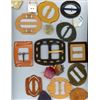 Image 5 : 3 CARDS OF ASSORTED BUCKLES