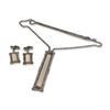 Image 1 : Silver-Tone Rhinestone and Glass Earrings and Necklace Set
