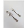 Image 2 : 2pc Sterling Silver Serving Forks includes Gorham