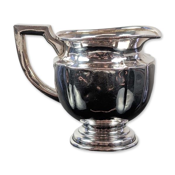 Art Deco Style 950 Sterling Silver Creamer