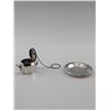 Image 2 : 2pc Amcraft Sterling Silver Teapot Tea Infuser Set