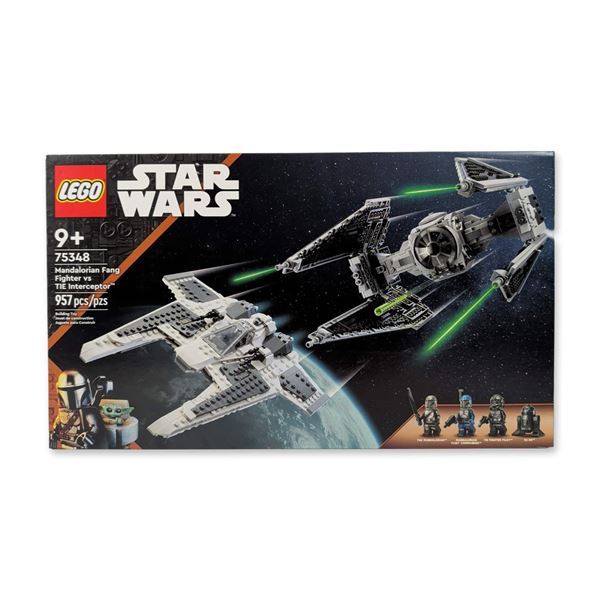 LEGO Star Wars Mandalorian Fang Fighter vs. TIE Interceptor Set 75348