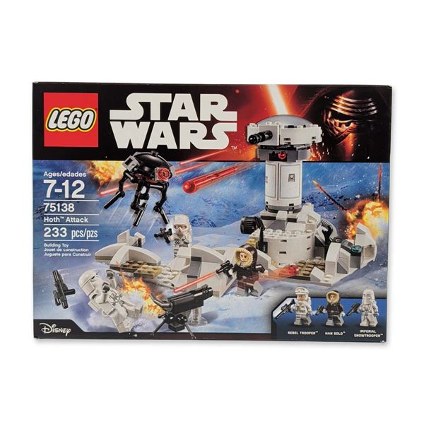 LEGO Star Wars Hoth Attack Set 75138 with Original Box & Minifigures