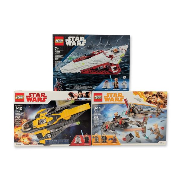 LEGO Star Wars Trio of Factory Sealed Sets